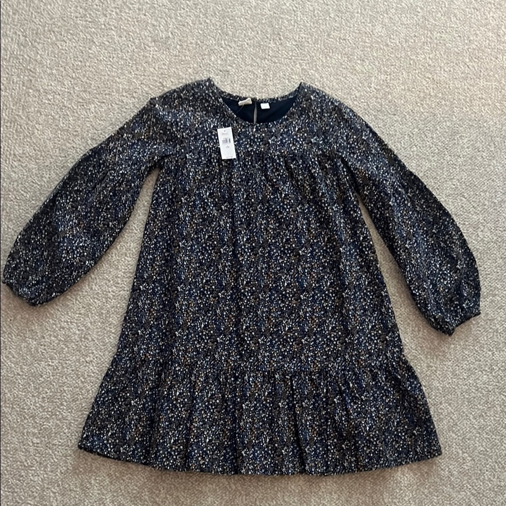 GAP Floral Blue Kids (size L) Dress - New with tags!